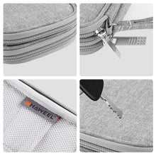 Load image into Gallery viewer, HAWEEL Electronic Organizer Double Layers Storage Bag for Cables, Charger, Power Bank, Phones, Earphones, Double Layers Organizer