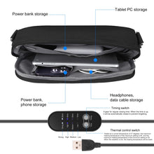 Load image into Gallery viewer, HAWEEL Messenger Shoulder Small Bag Digital Tablet Phone Warmer Storage Bag with Hand Warmer