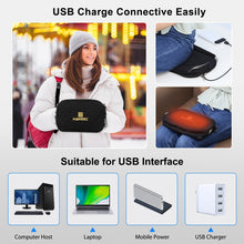 Load image into Gallery viewer, HAWEEL Messenger Shoulder Small Bag Digital Tablet Phone Warmer Storage Bag with Hand Warmer