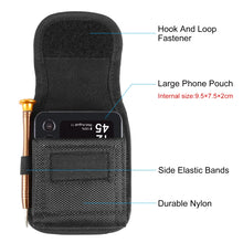 Load image into Gallery viewer, HAWEEL Flip Phone Nylon Cloth Belt Clip Carrying Pouch Bag