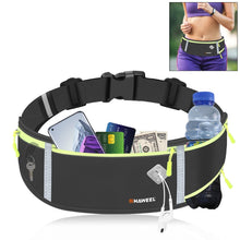 Load image into Gallery viewer, HAWEEL Running Belt Waist Fanny Pack Bag Sports Waterproof Waist Phone Pocket, Waist Phone Pocket