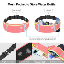 Load image into Gallery viewer, HAWEEL Running Belt Waist Fanny Pack Bag Sports Waterproof Waist Phone Pocket, Waist Phone Pocket