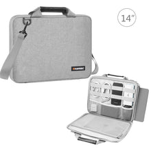 Load image into Gallery viewer, HAWEEL 13.0 inch-14.0 inch Briefcase Crossbody Laptop Bag For Macbook, Lenovo Thinkpad, ASUS, HP, 13.0 inch-14.0 inch