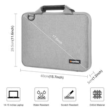 Load image into Gallery viewer, HAWEEL 15.0 inch -16.0 inch Briefcase Crossbody Laptop Bag For Macbook, Lenovo Thinkpad, ASUS, HP, 15.0 inch -16.0 inch