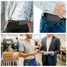 Load image into Gallery viewer, HAWEEL 4.7 inch Nylon Cloth Phone Belt Clip Horizontal Carrying Pouch with Card Slot