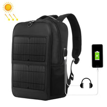 Load image into Gallery viewer, HAWEEL 14W Solar Panel Power Backpack Laptop Bag with Handle and 5V / 2.1A Max USB Charging Port, 14W Backpack 2