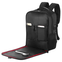 Load image into Gallery viewer, HAWEEL 14W Solar Panel Power Backpack Laptop Bag with Handle and 5V / 2.1A Max USB Charging Port, 14W Backpack 2