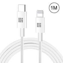 Load image into Gallery viewer, HAWEEL 25W 3A USB-C / Type-C to 8 Pin PD Fast Charging Cable for iPhone, iPad, Cable Length:1m, Type-C to 8 Pin 1m