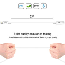 Load image into Gallery viewer, HAWEEL 25W 3A USB-C / Type-C to 8 Pin PD Fast Charging Cable for iPhone, iPad, Cable Length: 2m, Type-C to 8 Pin 2m