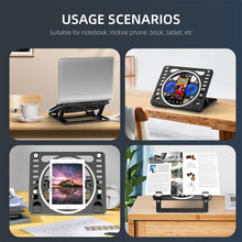 Load image into Gallery viewer, Gaming RGB Laptop Cooler Desk Stand