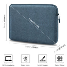 Load image into Gallery viewer, HAWEEL 15 inch Laptop Sleeve Case Zipper Briefcase Bag for 14-15 inch Laptop, For 14-15 inch Laptop