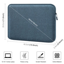 Load image into Gallery viewer, HAWEEL 16 inch Laptop Sleeve Case Zipper Briefcase Bag for 15-16.7 inch Laptop, For 15-16.7 inch Laptop