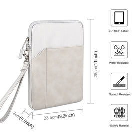 HAWEEL Splash-proof Pouch Sleeve Tablet Bag for iPad, 9.7 -11 inch Tablets