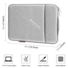 Load image into Gallery viewer, HAWEEL Laptop Sleeve Case Zipper Briefcase Bag with Handle for 15-16.7 inch Laptop, For 15-16.7 inch Laptop (with Handle)