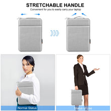 Load image into Gallery viewer, HAWEEL Laptop Sleeve Case Zipper Briefcase Bag with Handle for 15-16.7 inch Laptop, For 15-16.7 inch Laptop (with Handle)