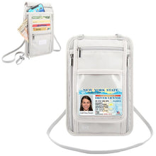 Load image into Gallery viewer, HAWEEL Neck Passport Wallet Bag Document Organizer Credit Cards Case Bag, Neck Pouch