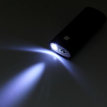 Load image into Gallery viewer, HAWEEL DIY 2x 18650 Battery (Not Included) 5600mAh Power Bank Shell Box with USB Output &amp; Indicator, DIY 2 Batteries(Black)