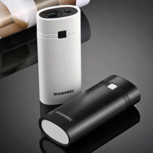 Load image into Gallery viewer, HAWEEL DIY 2x 18650 Battery (Not Included) 5600mAh Power Bank Shell Box with USB Output &amp; Indicator