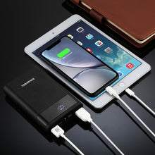 Load image into Gallery viewer, HAWEEL DIY 4x 18650 Battery (Not Included) 12000mAh Dual-way QC Charger Power Bank Shell Box with 2x USB Output &amp; Display,  Support QC 2.0 / QC 3.0 / FCP / SFCP /  AFC / MTK / BC 1.2 / PD