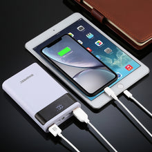 Load image into Gallery viewer, HAWEEL DIY 4x 18650 Battery (Not Included) 12000mAh Dual-way QC Charger Power Bank Shell Box with 2x USB Output &amp; Display,  Support QC 2.0 / QC 3.0 / FCP / SFCP /  AFC / MTK / BC 1.2 / PD