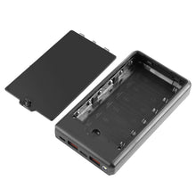 Load image into Gallery viewer, HAWEEL DIY 6 x 18650 Battery 24W Fast Charge Power Bank Box Case with Display, Not Include Battery, 6 x 18650 Battery