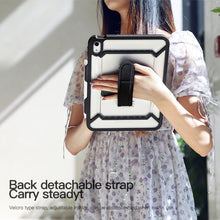 Load image into Gallery viewer, For iPad 10th Gen 10.9 2022 360 Full Body Shockproof Tablet Case with Grip &amp; Holder &amp; Pen Slot