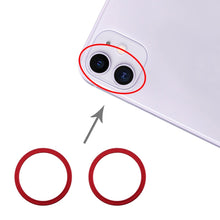 Load image into Gallery viewer, 2 PCS Rear Camera Glass Lens Metal Protector Hoop Ring for iPhone 11