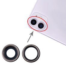 Load image into Gallery viewer, 2 PCS Back Camera Bezel with Lens Cover for iPhone 11