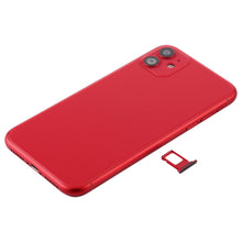 Load image into Gallery viewer, Battery Back Cover (with Side Keys &amp; Card Tray &amp; Power + Volume Flex Cable &amp; Wireless Charging Module) for iPhone 11, For iPhone 11