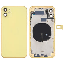 Load image into Gallery viewer, Battery Back Cover (with Side Keys &amp; Card Tray &amp; Power + Volume Flex Cable &amp; Wireless Charging Module) for iPhone 11, For iPhone 11