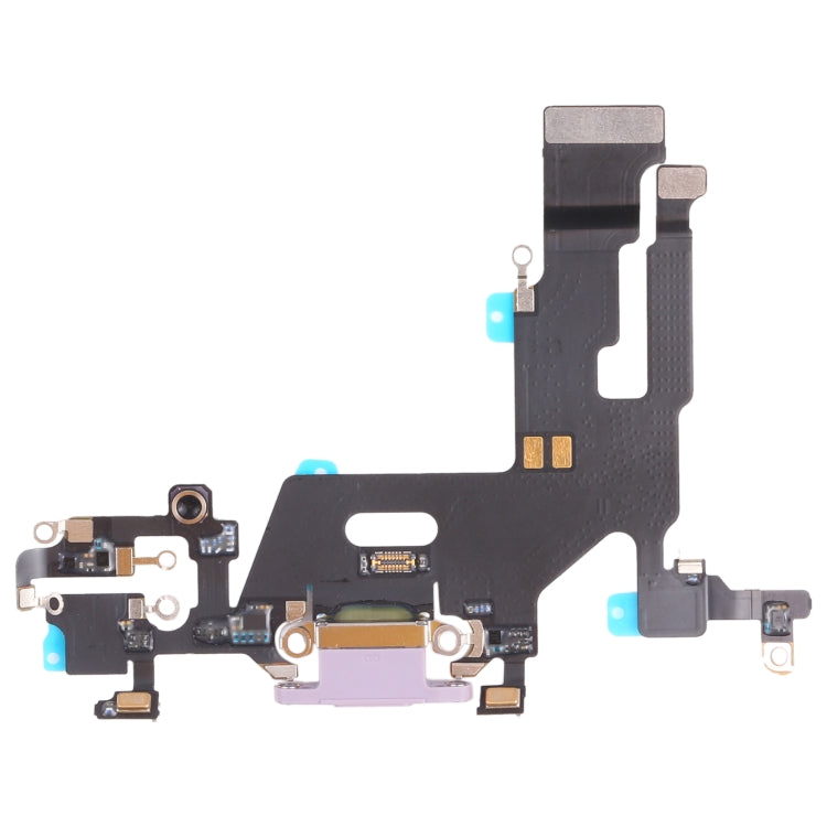 Original Charging Port Flex Cable for iPhone 11, For iPhone 11 (Original), For iPhone 11 (Original) (Purple), For iPhone 11 (Original)(Red)