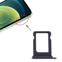 Load image into Gallery viewer, SIM Card Tray for iPhone 12, For iPhone 12 (Single), For iPhone 12 (Daul)