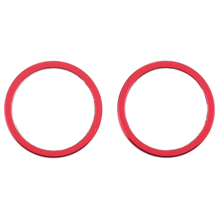 2 PCS Rear Camera Glass Lens Metal Protector Hoop Ring for iPhone 12, For iPhone 12