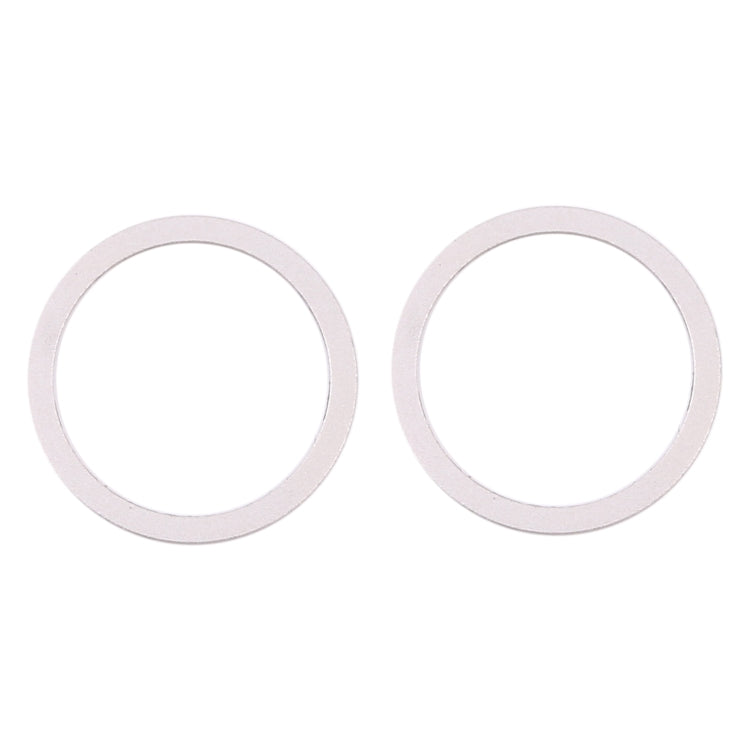 2 PCS Rear Camera Glass Lens Metal Protector Hoop Ring for iPhone 12, For iPhone 12
