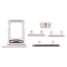 Load image into Gallery viewer, SIM Card Tray + SIM Card Tray + Side Keys for iPhone 12 Pro, For iPhone 12 Pro (double card)