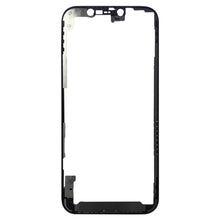 Load image into Gallery viewer, Front LCD Screen Bezel Frame for iPhone 12, For iPhone 12 (Black)