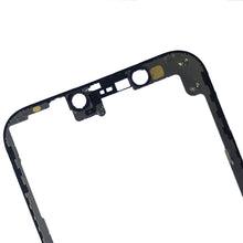 Load image into Gallery viewer, Front LCD Screen Bezel Frame for iPhone 12, For iPhone 12 (Black)