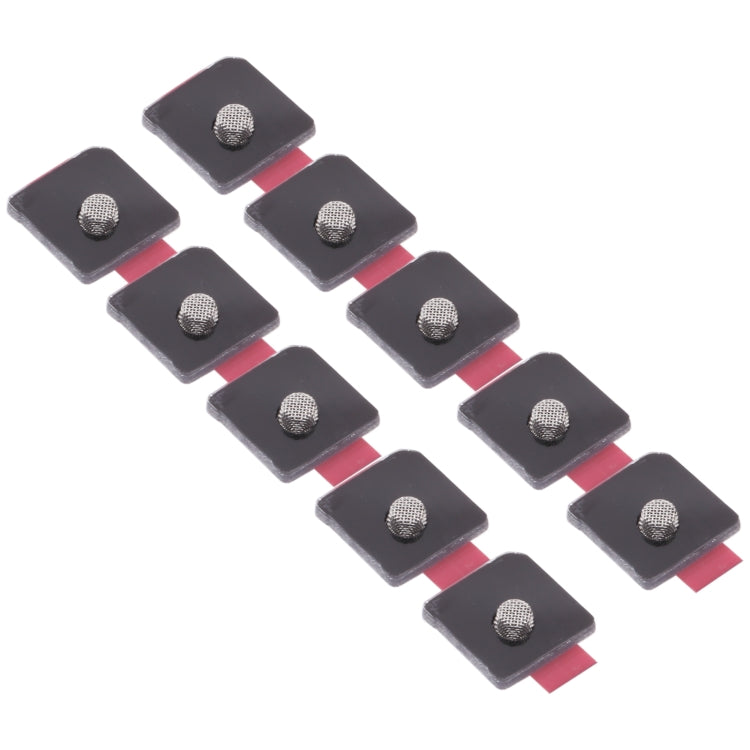 10 PCS Microphone Dustproof Mesh for iPhone 12 / 12 Pro