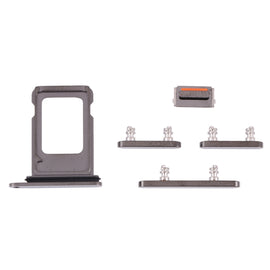 SIM Card Tray + SIM Card Tray + Side Keys for iPhone 13 Pro, For iPhone 13 Pro (double card)