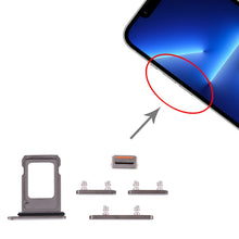 Load image into Gallery viewer, SIM Card Tray + SIM Card Tray + Side Keys for iPhone 13 Pro
