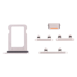 SIM Card Tray + Side Keys for iPhone 13(Starlight)