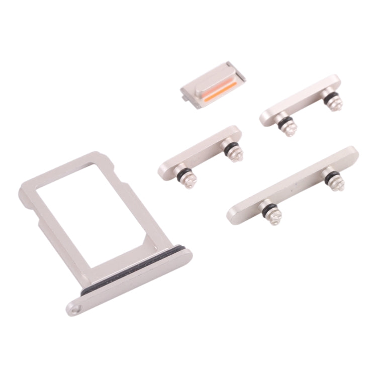 SIM Card Tray + Side Keys for iPhone 13(Starlight)