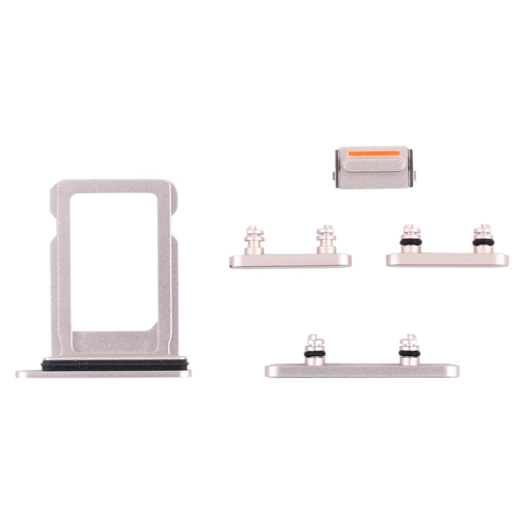 SIM Card Tray + Side Keys for iPhone 13 Mini(Midnight), For iPhone 13 Mini