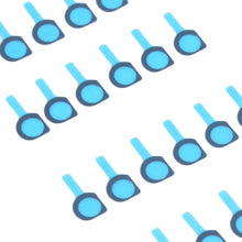 Load image into Gallery viewer, 100 Sets Front Camera Dustproof Sponge Foam Pads (Big Ring) for iPhone 13 Pro / 13 Pro Max / 13 / 13 mini