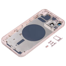 Load image into Gallery viewer, Back Housing Cover with SIM Card Tray &amp; Side  Keys &amp; Camera Lens for iPhone 13, For iPhone 13(with Card Tray &amp; Side Keys), For iPhone 13(with SIM Card Tray &amp; Side Keys), For iPhone 13
