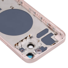 Load image into Gallery viewer, Back Housing Cover with SIM Card Tray &amp; Side  Keys &amp; Camera Lens for iPhone 13, For iPhone 13(with Card Tray &amp; Side Keys), For iPhone 13(with SIM Card Tray &amp; Side Keys), For iPhone 13