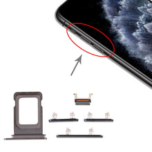 Load image into Gallery viewer, SIM Card Tray + SIM Card Tray + Side Key for iPhone 11 Pro Max / 11 Pro