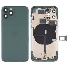 Load image into Gallery viewer, Battery Back Cover (with Side Keys &amp; Card Tray &amp; Power + Volume Flex Cable &amp; Wireless Charging Module) for iPhone 11 Pro