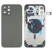 Load image into Gallery viewer, Battery Back Cover (with Side Keys &amp; Card Tray &amp; Power + Volume Flex Cable &amp; Wireless Charging Module) for iPhone 12 Pro Max
