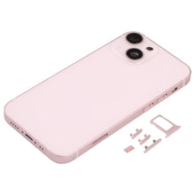 Load image into Gallery viewer, Back Housing Cover with SIM Card Tray &amp; Side  Keys &amp; Camera Lens for iPhone 13 Mini, For iPhone 13 Mini